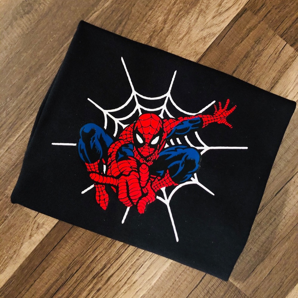 Child’s custom shirt -Spiderman